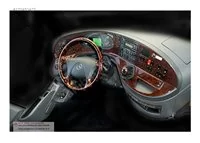 Mercedes Travego 02.05-12.10 Súprava obloženia palubnej dosky 3D interiéru Dekorácia palubnej dosky 44 dielov - 1 Mercedes Travego 02.05-12.10 Súprava obloženia palubnej dosky 3D interiéru Dekorácia palubnej dosky 44 dielov - 1