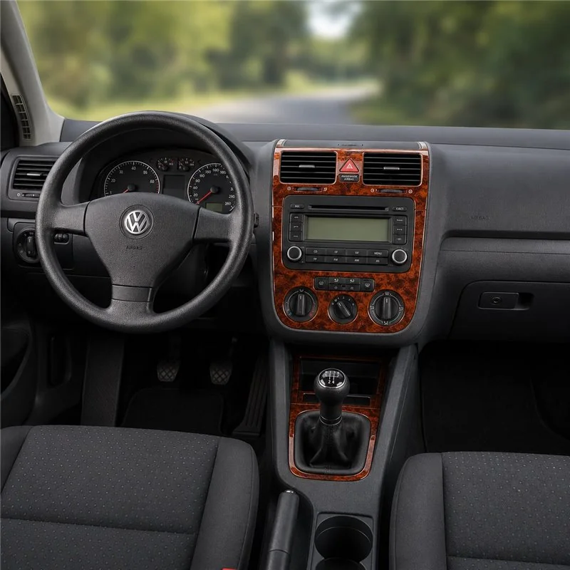 Volkswagen Golf V Jetta 2003-2008 3D dekor palubnej dosky, 3 dielov
