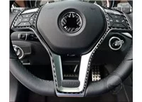 Mercedes-Benz CLA-Class 2014-2017 Súprava 3D obloženia palubnej dosky interiéru Dekorácia palubnej dosky 46 dielov - 7