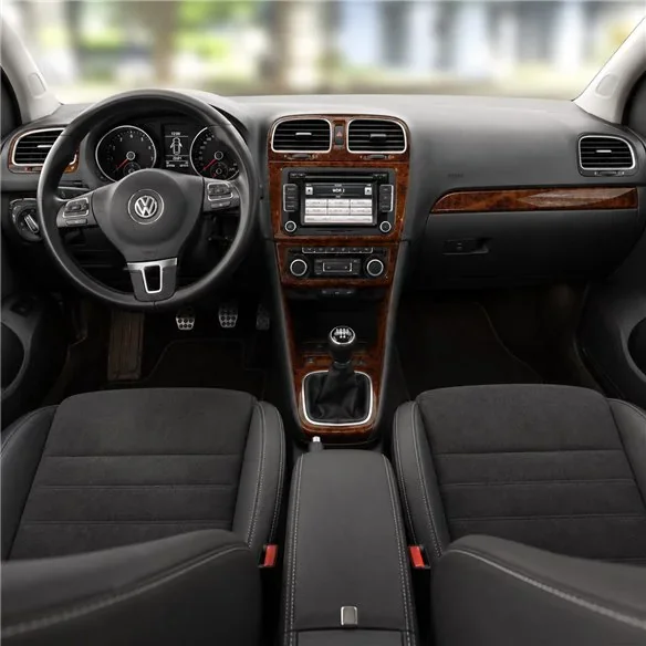 Volkswagen Polo V 6R 2009+ 3D dekor palubnej dosky, 14 dielov