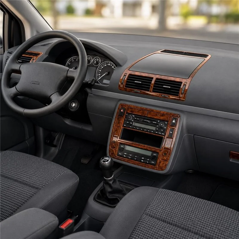 Volkswagen Sharan 2000-2009 3D dekor palubnej dosky, 24 dielov