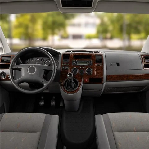 Volkswagen Transporter T5 2003-2009 3D dekor palubnej dosky, 29 dielov