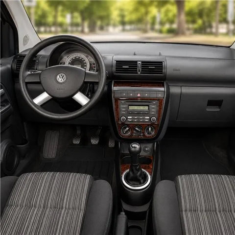 Volkswagen Fox 2005+ 3D dekor palubnej dosky, 9 dielov