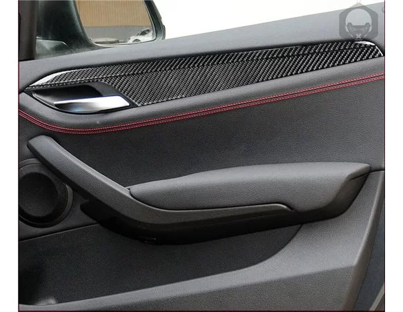 BMW X1 F48 ab 2015 3D súprava obloženia palubnej dosky interiéru 4-dielna súprava obloženia palubnej dosky