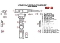 Mitsubishi Lancer Evolution 2002-2007 súprava vnútornej časti manuálnej prevodovky BD - 2 Mitsubishi Lancer Evolution 2002-2007 súprava vnútornej časti manuálnej prevodovky BD - 2