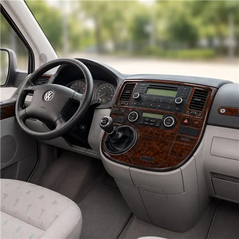 Volkswagen Multivan T5 2003-2009 3D dekor palubnej dosky, 22 dielov