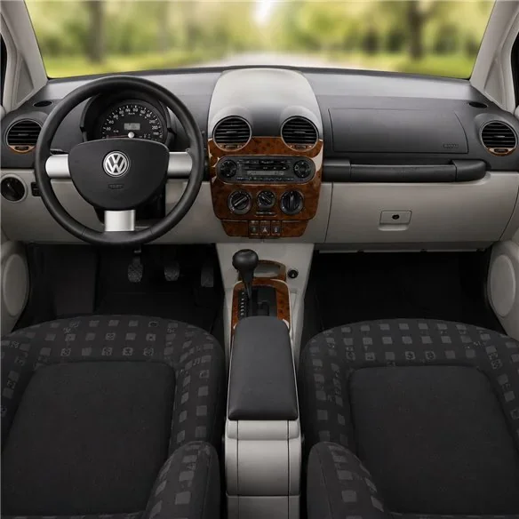 Volkswagen New Beettle 1998-2002 3D dekor palubnej dosky, 11 dielov
