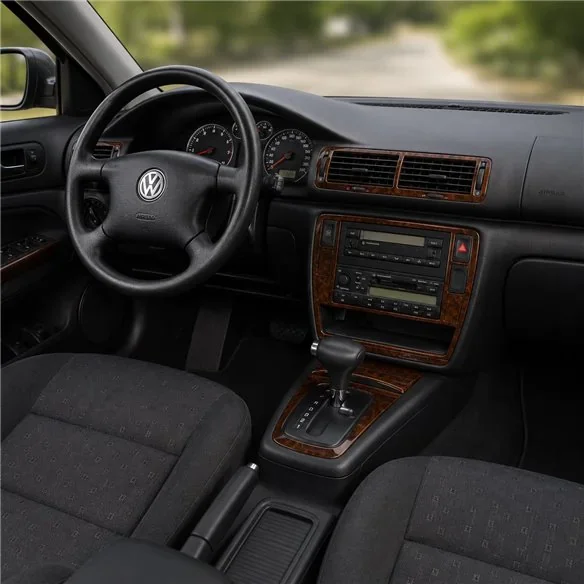 Volkswagen Passat B5 Typ 3B 1996-2004 3D dekor palubnej dosky, 26 dielov