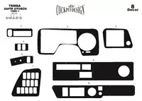 Mitsubishi Safir 01.99-12.10 3D súprava obloženia palubnej dosky interiéru 8-dielna súprava obloženia palubnej dosky - 1