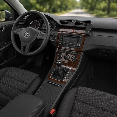 Volkswagen Passat B6 2005+ 2010+ 3D dekor palubnej dosky, 18 dielov