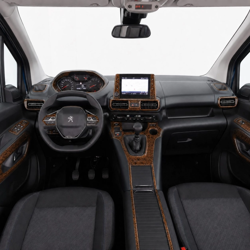 Vauxhall Combo Cargo 2018-Present 3D Sada Dekorov Interiéru Palubnej Dosky 33-dielna Manuálna Prevodovka