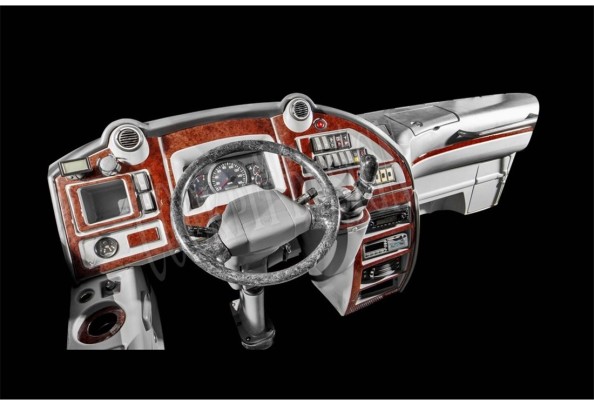 Nissan X Trail 2007 2013 3m 3d Interior Dashboard Trim Kit Dash Trim Dekor 16 Parts