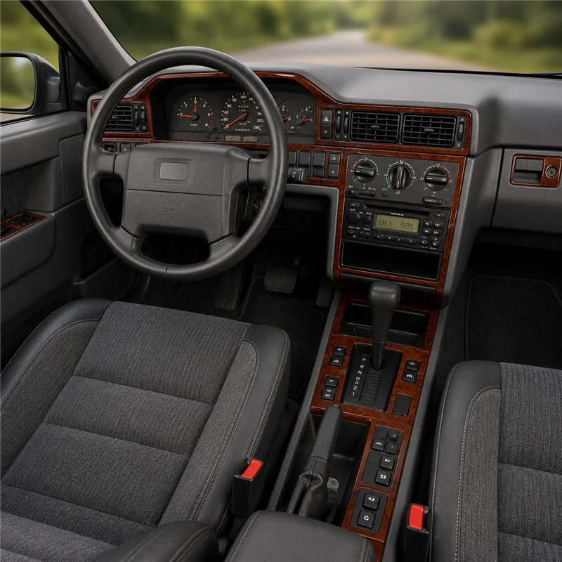 Volvo 850 1993-1997 3D dekor palubnej dosky, 21 dielov
