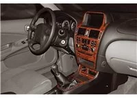 Nissan Almera 03.03-12.08 Súprava obloženia palubnej dosky 3D interiéru Dekorácia palubnej dosky 15 dielov - 1