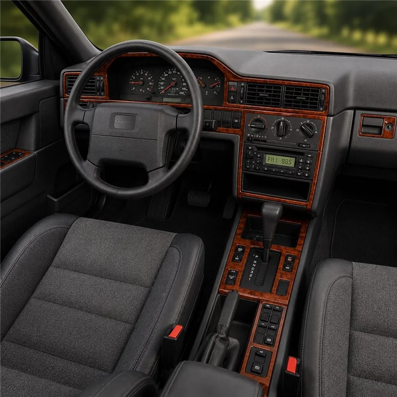 Volvo 850 1991-1993 3D dekor palubnej dosky, 19 dielov