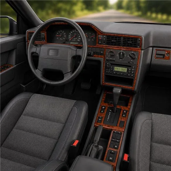 Volvo 850 1991-1993 3D dekor palubnej dosky, 19 dielov