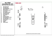 Nissan Altima 1993-1994 Manuálna prevodovka, S hodinkami, OEM Match, Súprava 19 dielov Interiér BD Dash Trim Kit - 1 Nissan Altima 1993-1994 Manuálna prevodovka, S hodinkami, OEM Match, Súprava 19 dielov Interiér BD Dash Trim Kit - 1