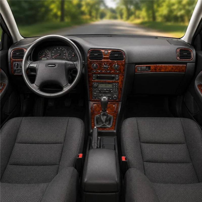 Volvo S 40-V 40 2000-2003 3D dekor palubnej dosky, 10 dielov