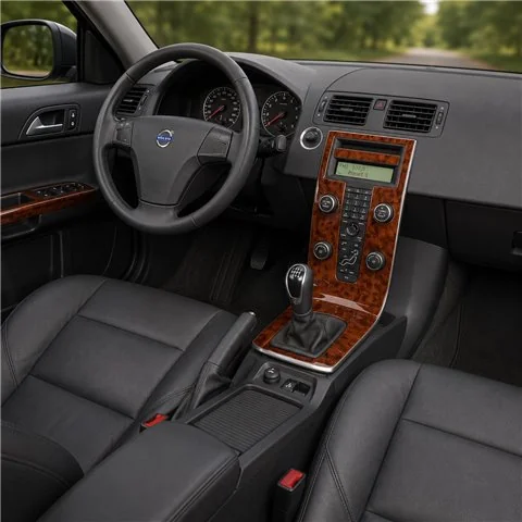 Volvo S 40-V 50-C 30 2003+ 3D dekor palubnej dosky, 13 dielov