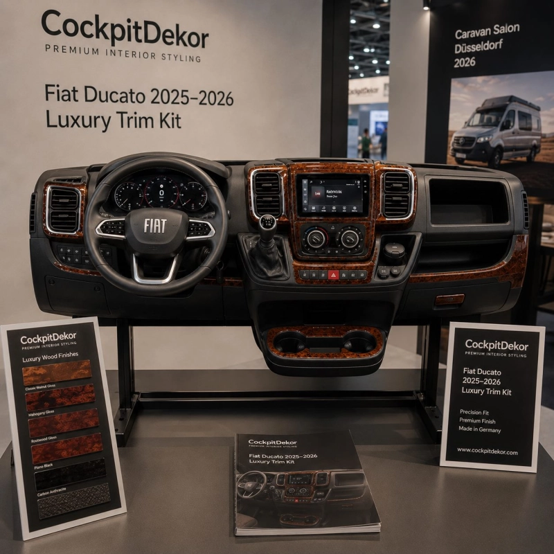 Citroen Jumper 2021 3D sada dekorov interiéru palubnej dosky 22-dielna