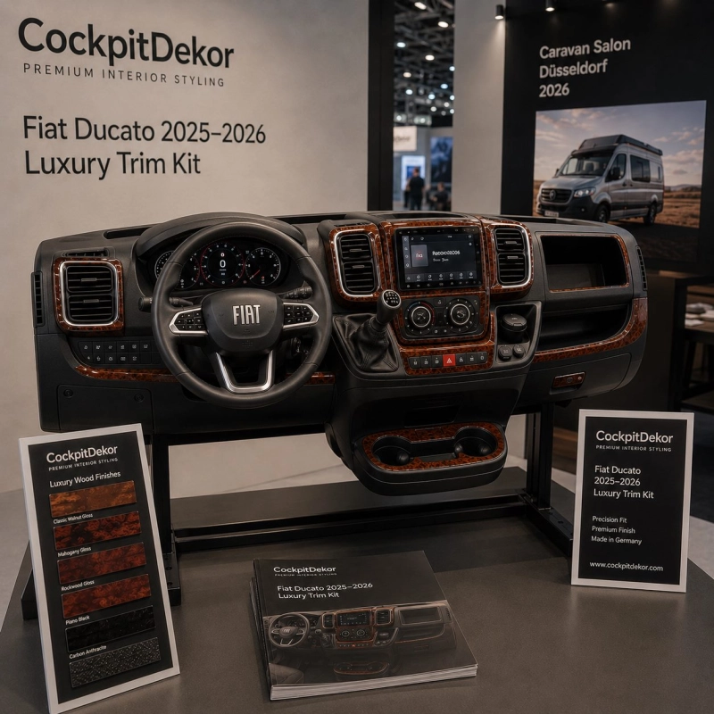 Peugeot Boxer 2021 3D sada dekorov interiéru palubnej dosky 22-dielna