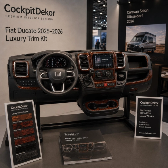 Peugeot Boxer 2021 3D sada dekorov interiéru palubnej dosky 22-dielna