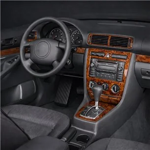 Audi A4 B5 Typ 8D 1999-2000 3D dekor palubnej dosky, 9 dielov