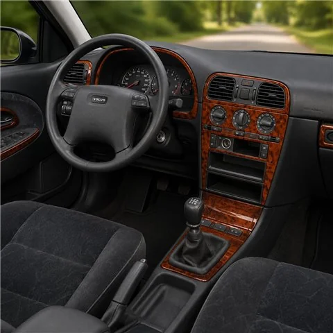 Volvo S 40-V 40 1996-2000 3D dekor palubnej dosky, 18 dielov