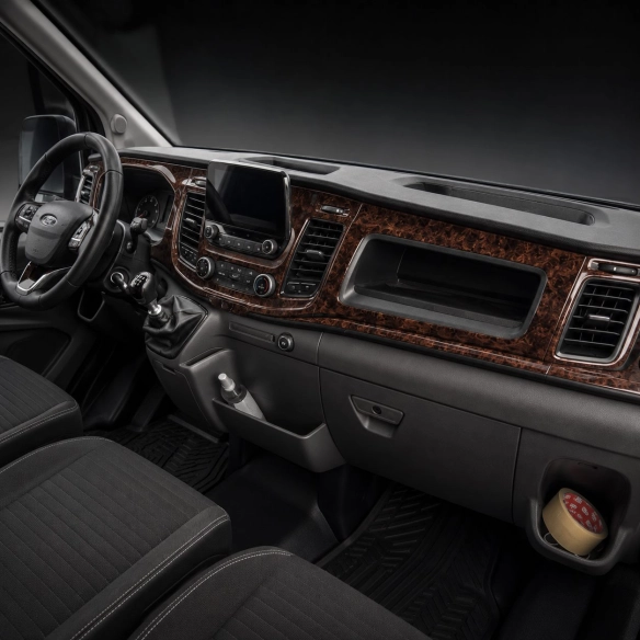 Ford New Transit 2020 3D sada dekorov interiéru palubnej dosky 27-dielna