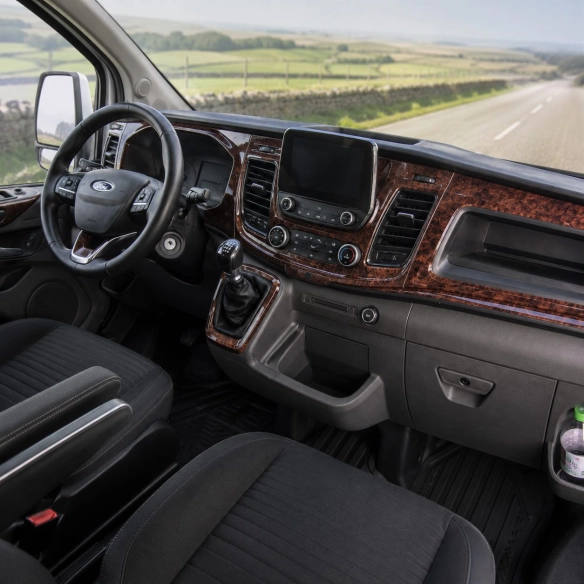 Ford New Transit 2020 3D sada dekorov interiéru palubnej dosky 27-dielna