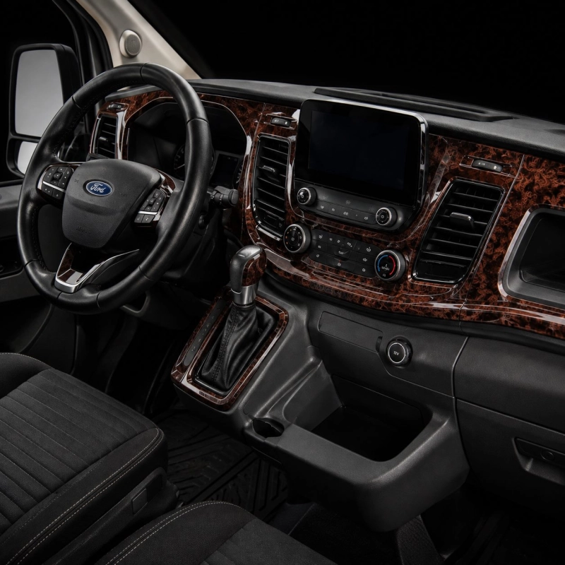 Ford New Transit 2020 3D sada dekorov interiéru palubnej dosky 27-dielna