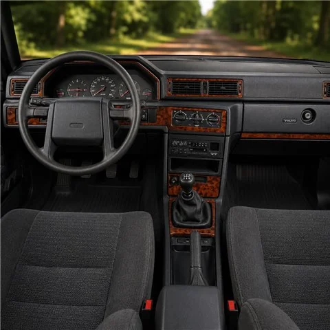 Volvo 940 1990-1998 3D dekor palubnej dosky, 16 dielov