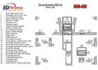 Nissan Frontier 2005-UP Základná súprava interiéru BD Dash Trim Kit - 2 Nissan Frontier 2005-UP Základná súprava interiéru BD Dash Trim Kit - 2