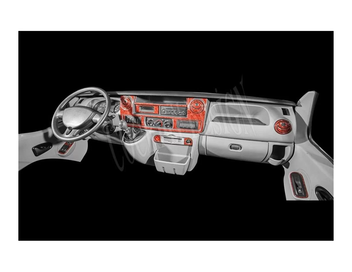 Nissan Interstar 01.2003 Súprava obloženia palubnej dosky 3D interiéru Dekorácia palubnej dosky 28 dielov - 1