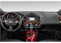 Nissan Juke 2011-2014 Súprava 3D obloženia palubnej dosky interiéru Dekorácia palubnej dosky 15 dielov - 1
