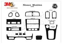 Nissan Maxima 02.95-01.00 Súprava obloženia palubnej dosky 3D interiéru Dekorácia palubnej dosky 15 dielov - 2 Nissan Maxima 02.95-01.00 Súprava obloženia palubnej dosky 3D interiéru Dekorácia palubnej dosky 15 dielov - 2