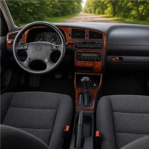 Volkswagen Cabrio 1994-2002 automatická prevodovka 3D dekor palubnej dosky, 18 dielov