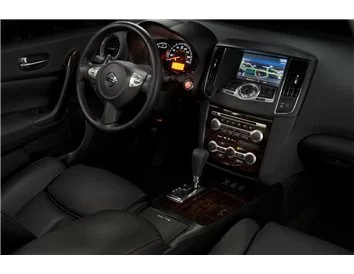 Kompletná súprava Nissan Maxima 2009-UP, Rádio, Interiér klimatizácie BD Dash Trim Kit - 1