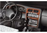 Nissan Navara D22 Pick-up 04.98-08.99 3D súprava obloženia palubnej dosky interiéru 7-dielna súprava obloženia palubnej dosky - Nissan Navara D22 Pick-up 04.98-08.99 3D súprava obloženia palubnej dosky interiéru 7-dielna súprava obloženia palubnej dosky -
