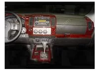 Nissan Navara D40 02.06-12.10 Súprava obloženia palubnej dosky 3D interiéru Dekorácia palubnej dosky 12 dielov - 1 Nissan Navara D40 02.06-12.10 Súprava obloženia palubnej dosky 3D interiéru Dekorácia palubnej dosky 12 dielov - 1