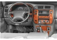 Nissan Patrol 02.00-06.04 3D súprava obloženia palubnej dosky interiéru 8-dielna súprava obloženia palubnej dosky - 1