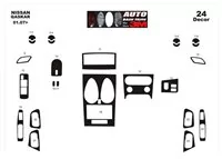 Nissan Qashqai 01.07-12.10 Súprava obloženia palubnej dosky 3D interiéru Dekorácia palubnej dosky 24 dielov - 2 Nissan Qashqai 01.07-12.10 Súprava obloženia palubnej dosky 3D interiéru Dekorácia palubnej dosky 24 dielov - 2