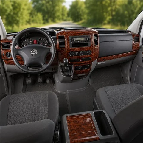 Volkswagen Crafter 2006+ 3D dekor palubnej dosky, 40 dielov