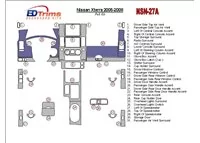 Nissan Xterra 2005-2008 Kompletná súprava interiéru BD Dash Trim Kit - 1 Nissan Xterra 2005-2008 Kompletná súprava interiéru BD Dash Trim Kit - 1