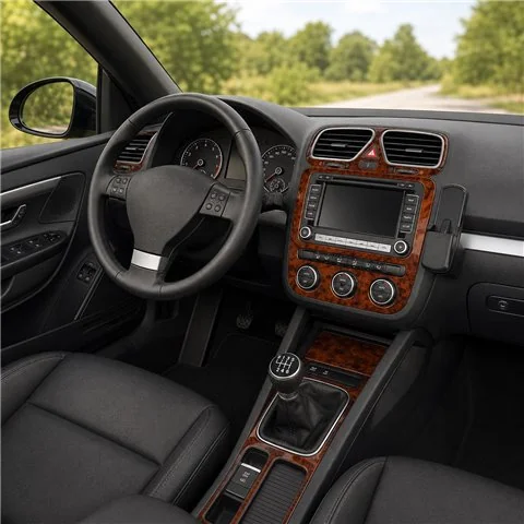 Volkswagen Eos 2005-2010 3D dekor palubnej dosky, 9 dielov