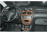 Peugeot 206 10.01-01.10 Súprava obloženia palubnej dosky 3D interiéru Dekorácia palubnej dosky 10 dielov - 1