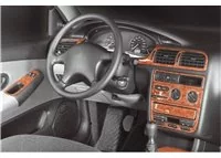 Peugeot 406 10,95-05,99 Súprava 3D obloženia palubnej dosky interiéru Dekorácia palubnej dosky 21 dielov - 1
