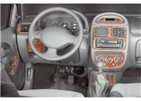 Renault Clio 06.98-05.01 3D súprava obloženia palubnej dosky interiéru 18-dielna súprava obloženia palubnej dosky - 1