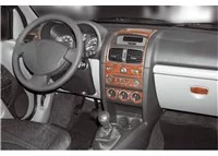 Renault Clio Symbol 10.2008 Súprava obloženia palubnej dosky 3D interiéru Dekorácia palubnej dosky 11 dielov - 1 Renault Clio Symbol 10.2008 Súprava obloženia palubnej dosky 3D interiéru Dekorácia palubnej dosky 11 dielov - 1