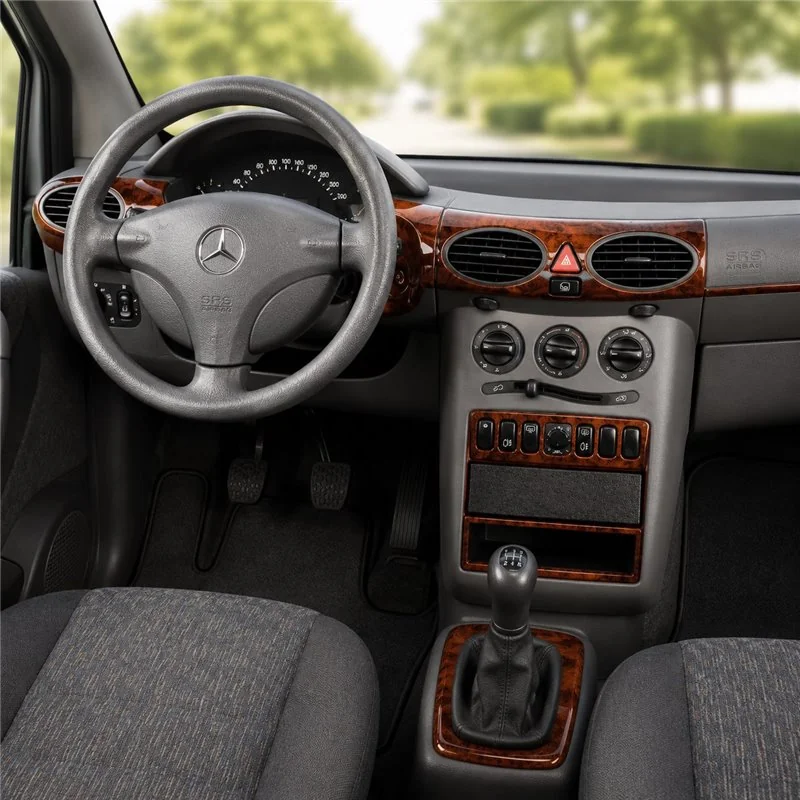 Mercedes A-Class W168 1997-2001 3D dekor palubnej dosky, 12 dielov
